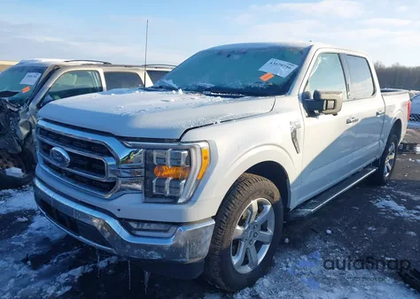2022 Ford F-150 Xlt from USA, damaged, VIN 1FTEW1EP3NKD36043